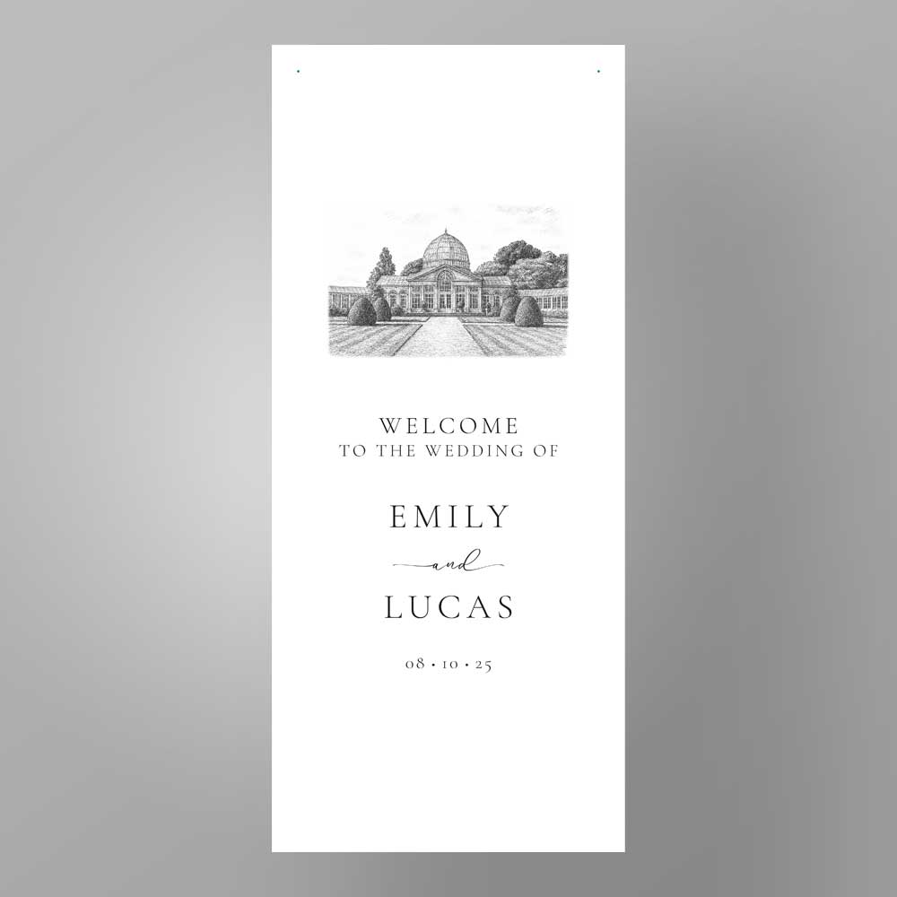 Show details for Venue Sketch - Fabric Sign