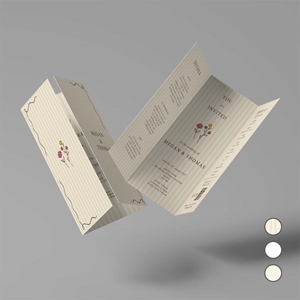 Show details for Marylebone Muse - Gatefold Wedding Invite