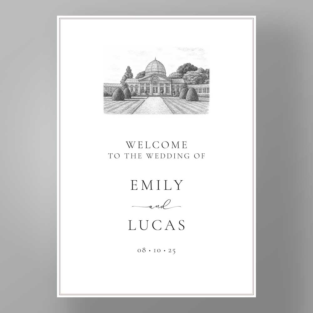 Show details for Venue Sketch - Welcome Board