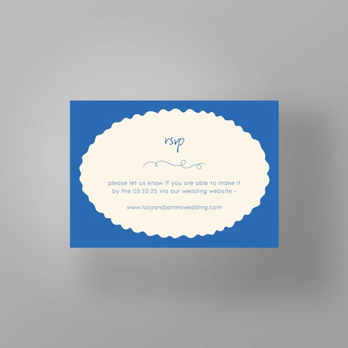 Show details for Belgravia Bloom -  RSVP Card