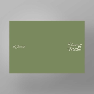 Show details for Merlot Moss - Gatefold Wedding Invite