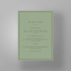 Show details for Soho Soirée -  Details Card