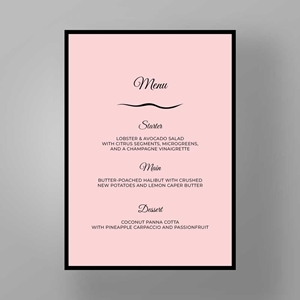 Show details for Mayfair Manor - Menus