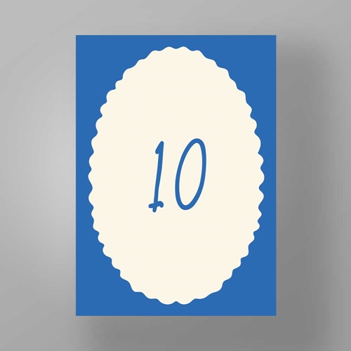 Show details for Belgravia Bloom - Table Numbers