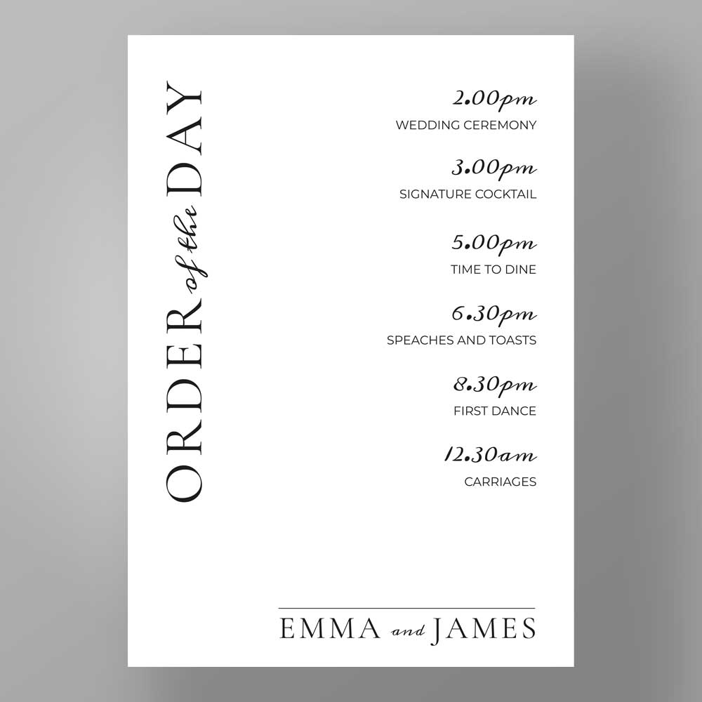 Show details for Kensington Edit - Order of the day