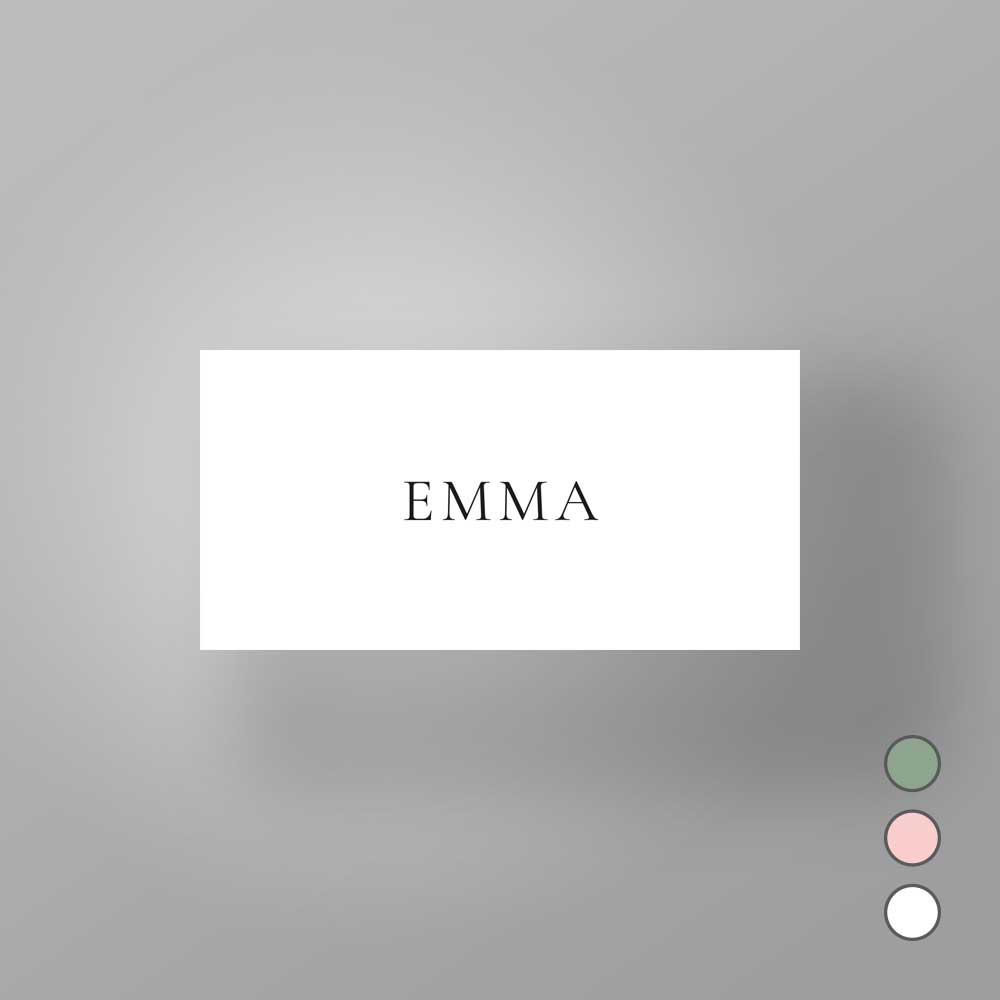 Show details for Kensington Edit - Place Card Names