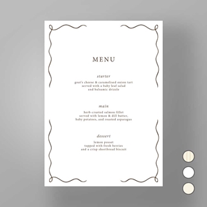 Show details for Marylebone Muse - Menus