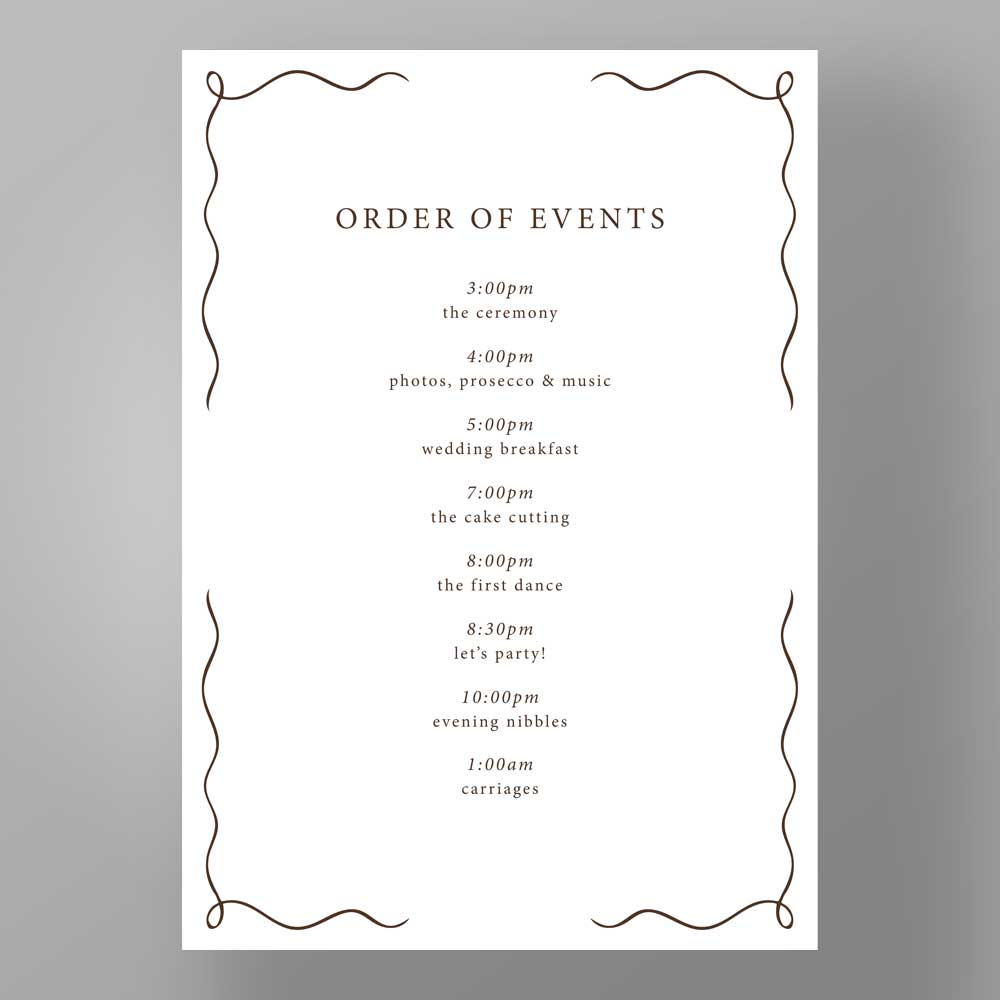 Show details for Maryleybone Muse - Order of the day
