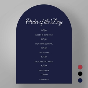Show details for Modern Archway - Order of the day