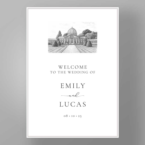 Show details for Venue Sketch - Welcome Board