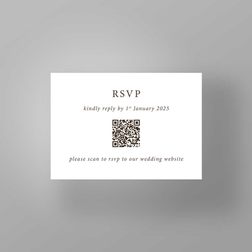 Show details for Maryleybone Muse -  RSVP Card