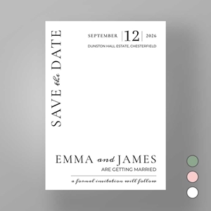 Show details for Kensington Edit - Save the Dates