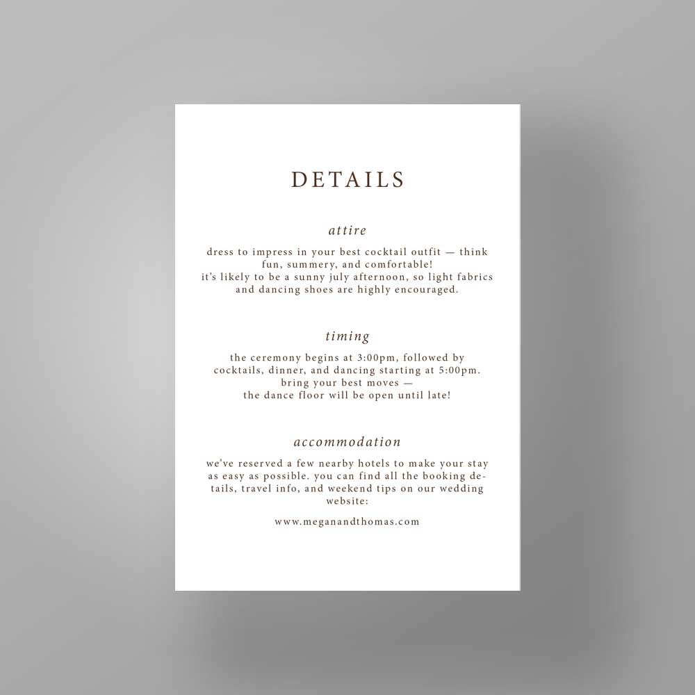 Show details for Maryleybone Muse -  Details Card