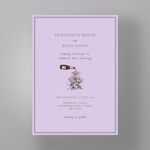 Show details for Soho Soirée - Wedding Invite