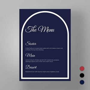 Show details for Modern Archway - Menus