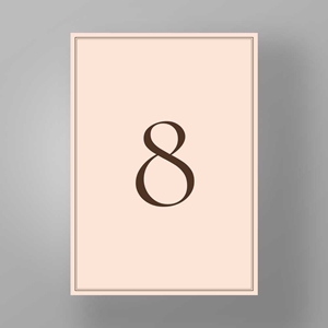 Show details for Soho Soirée - Table Numbers