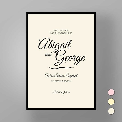 Show details for Mayfair Manor - Save the Dates