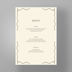 Show details for Maryleybone Muse - Menus