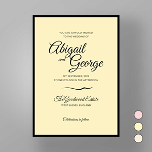 Show details for Mayfair Manor - Wedding Invite