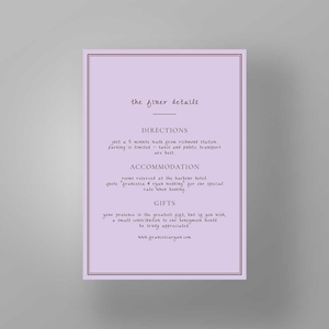 Show details for Soho Soirée -  Details Card