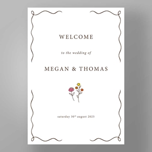 Show details for Maryleybone Muse - Welcome Board