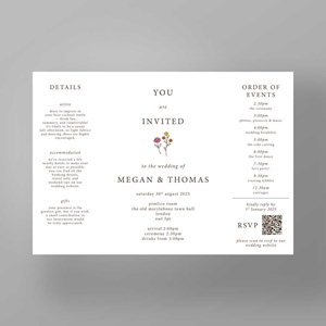 Show details for Marylebone Muse - Gatefold Wedding Invite