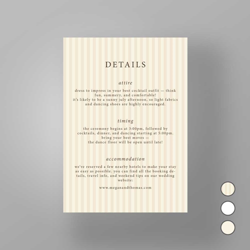 Show details for Marylebone Muse -  Details Card