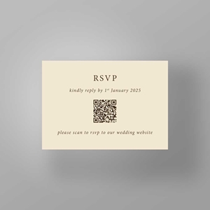 Show details for Maryleybone Muse -  RSVP Card
