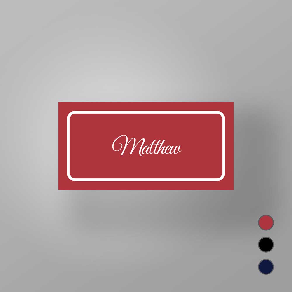 Show details for Modern Archway - Place Card Names
