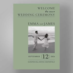 Show details for Kensington Edit - Welcome Board