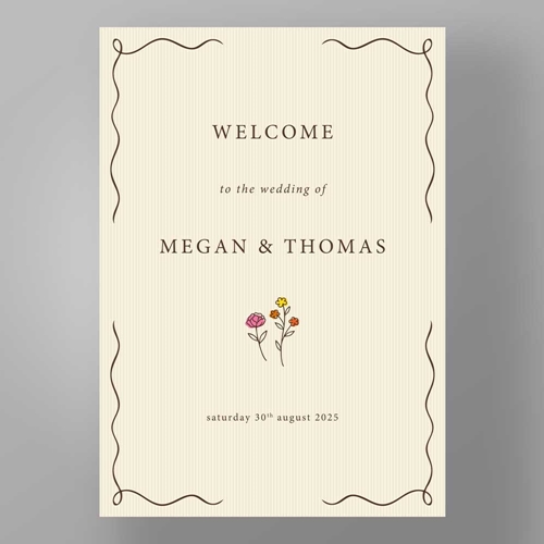 Show details for Maryleybone Muse - Welcome Board