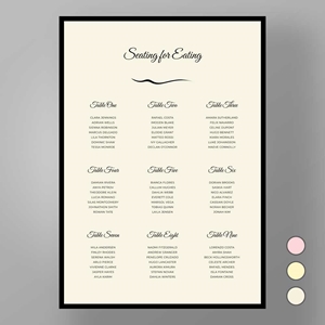 Show details for Mayfair Manor - Table Plan