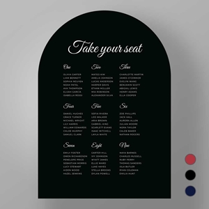 Show details for Modern Archway - Table Plan